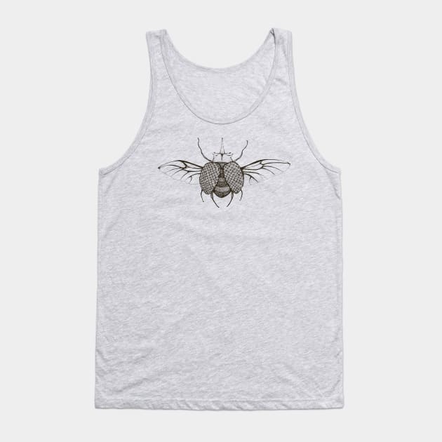 Rhino Beetle Tank Top by Freja